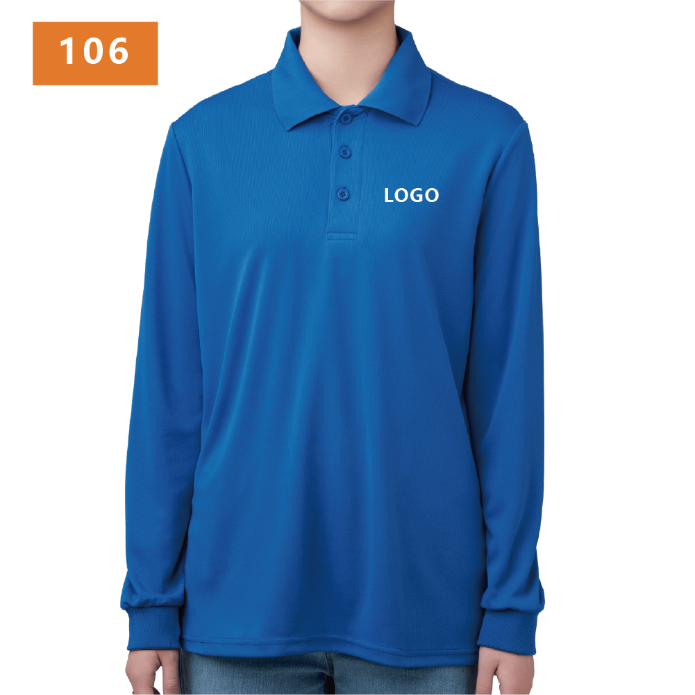 4.4oz散熱排汗 POLO長袖產品圖片