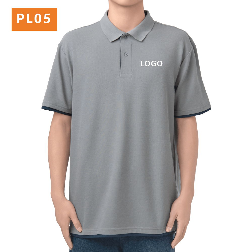 活力雙色袖 純棉POLO產品圖片