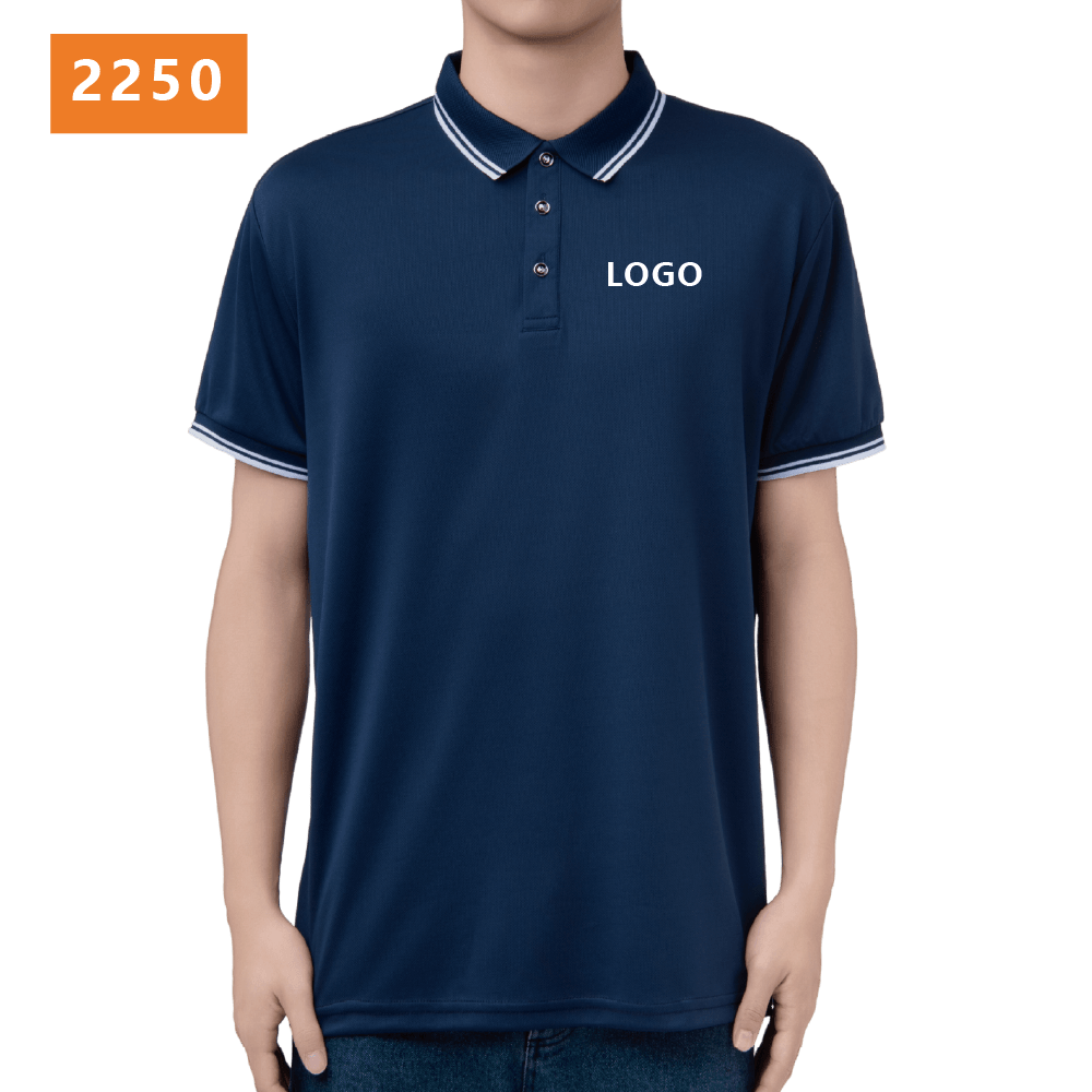  氣質條紋 排汗POLO產品圖片