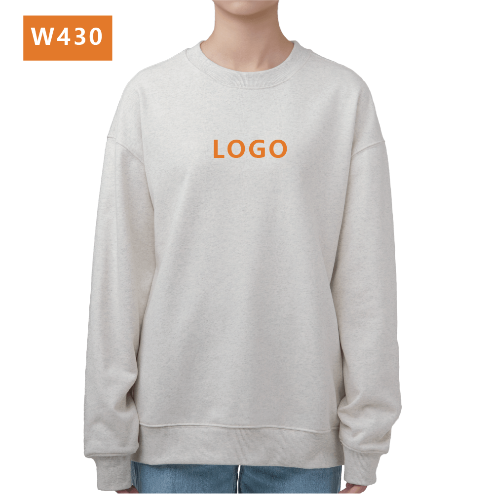 落肩版 圓領大學T產品圖片